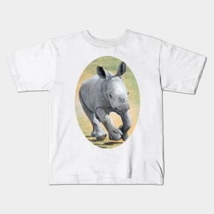 Baby Rhino Kids T-Shirt